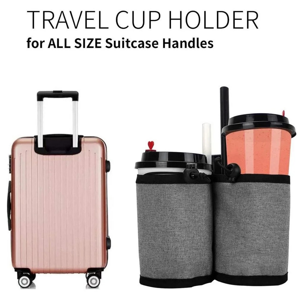 Travel Luggage Set - Tas Tempat Botol Air dengan Pegangan