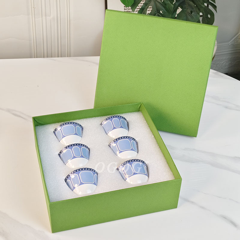 Luxury Gift Set - Set Cangkir dan Piring Espresso Keramik