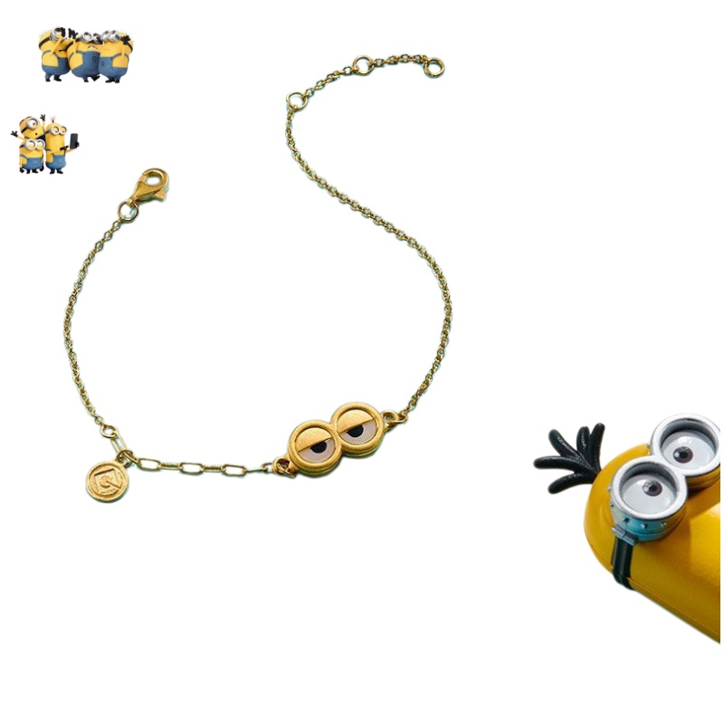 Gold Plated Jewelry - Gelang Emas Seri Minion - Perhiasan