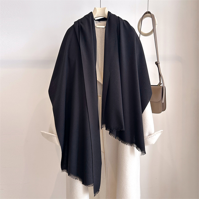 Cashmere Scarf - Syal Kasmir Musim Dingin Mewah Wanita,