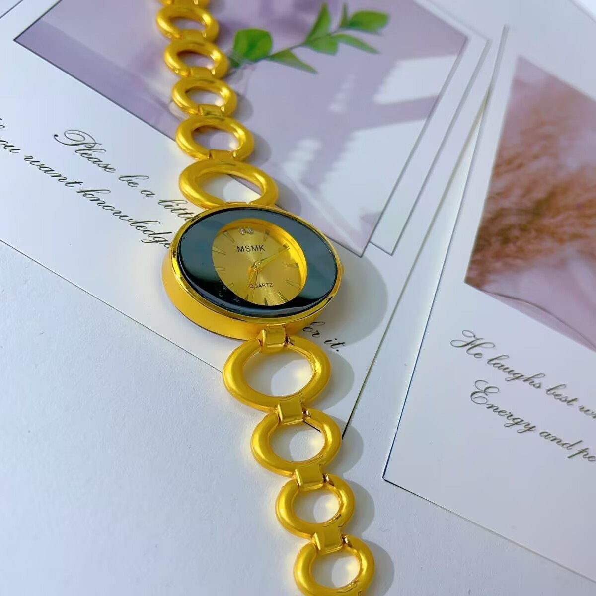 Gold Plated Jewelry - Jam Tangan Berlapis Emas 24K Amerika