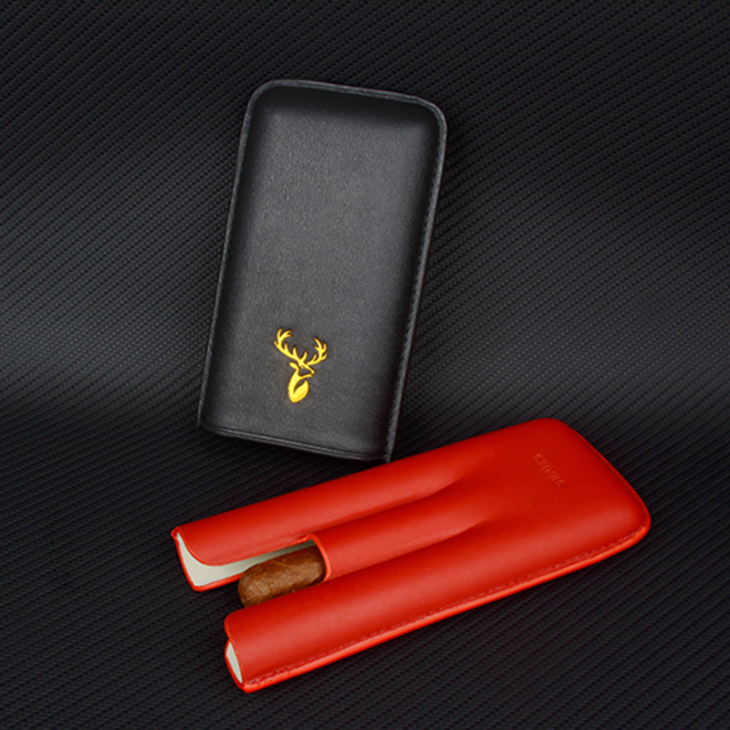 54 Cincin Kotak Cerutu Kulit T - Premium Cigar Case ulasan dan harga
