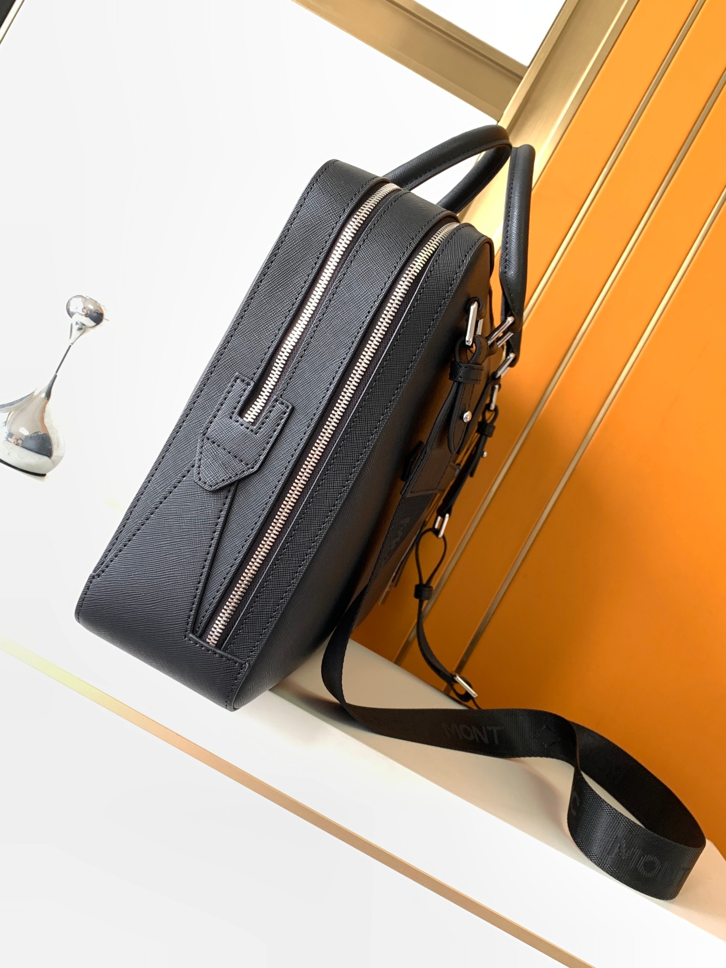 Tas Jinjing Pria Mewah, Tas Ke - Leather Briefcase ulasan dan harga