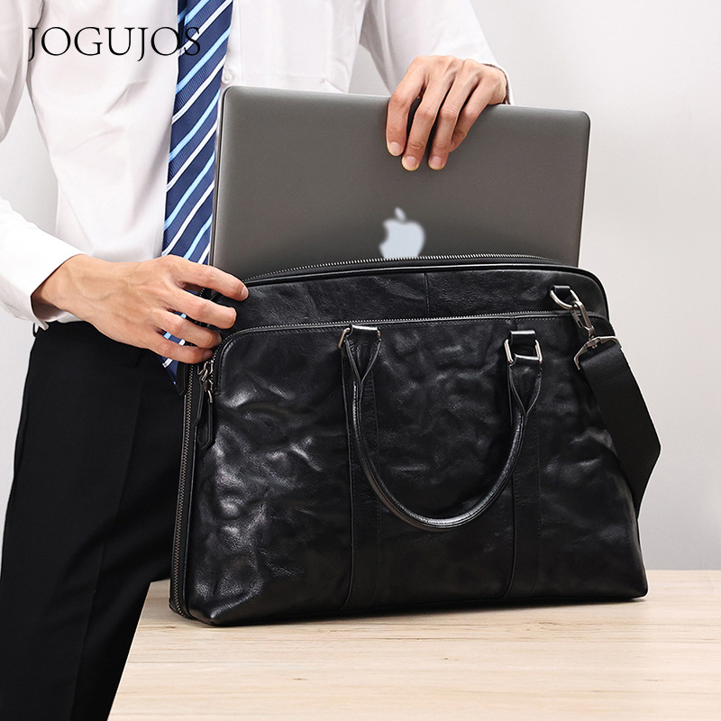 Tas Selempang Kulit Asli Pria  - Leather Briefcase ulasan dan harga