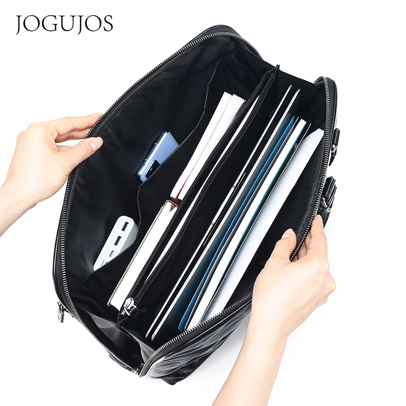 Tas Selempang Kulit Asli Pria  - Leather Briefcase ulasan dan harga