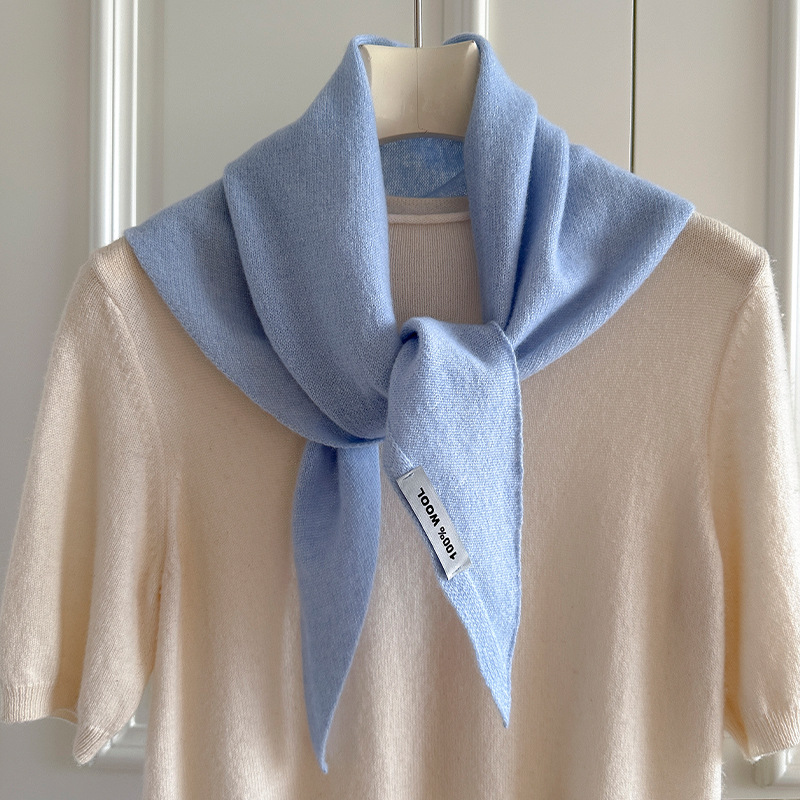 Syal Rajut Wanita 100% Wol Sya - Cashmere Scarf ulasan dan harga