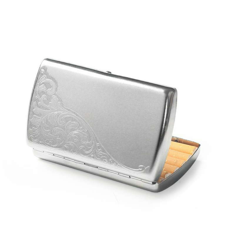 Kotak Penyimpanan Rokok Logam  - Premium Cigar Case ulasan dan harga