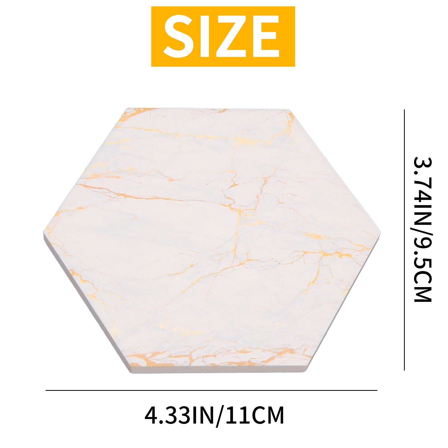 8 PC Coaster untuk Minuman Pen - Marble Coaster Set ulasan dan harga