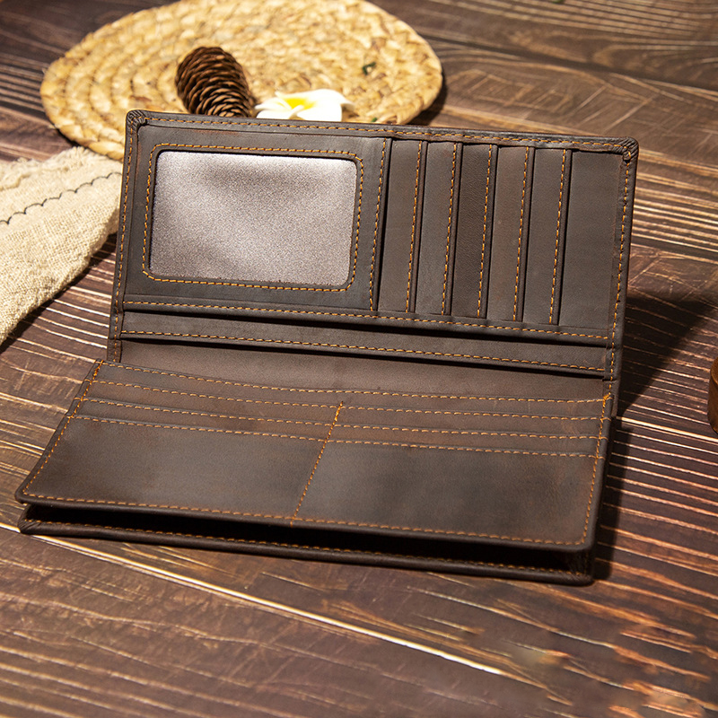 Dompet Panjang Kulit Asli Pria - Leather Wallet Men ulasan dan harga