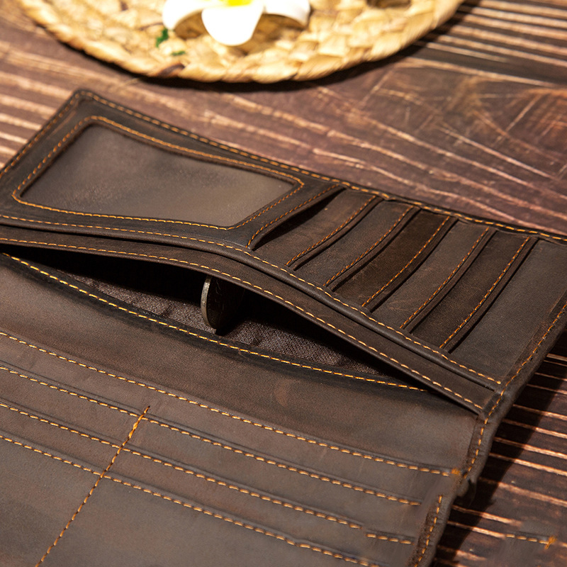 Dompet Panjang Kulit Asli Pria - Leather Wallet Men ulasan dan harga