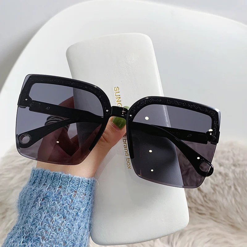 Kacamata Hitam Oversized Pria  - Designer Sunglasses ulasan dan harga