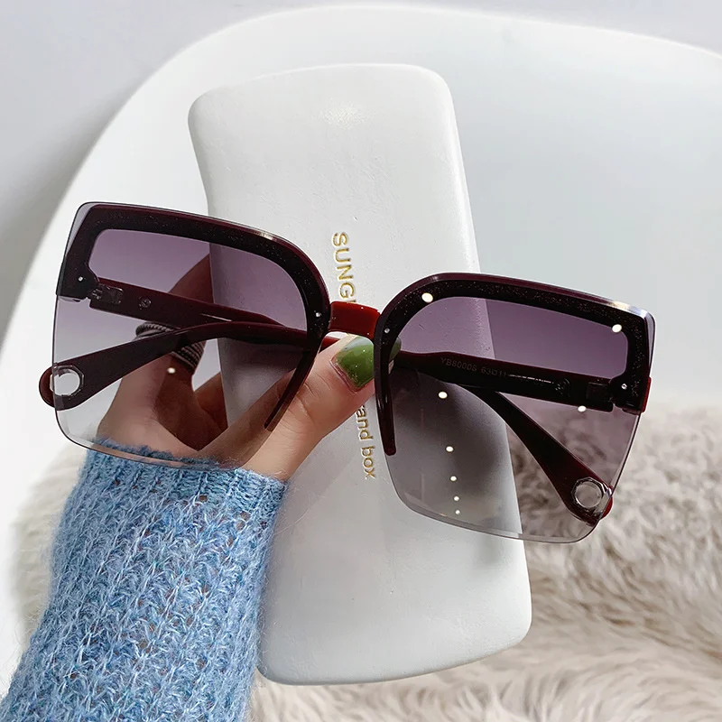 Kacamata Hitam Oversized Pria  - Designer Sunglasses ulasan dan harga