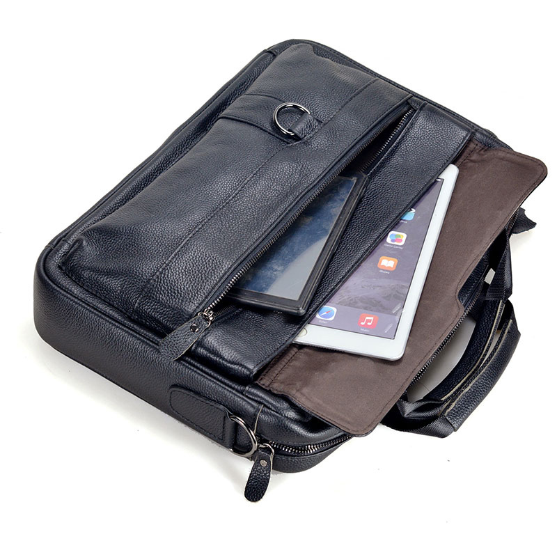 Tas Tangan Kulit Asli Pria Bes - Leather Briefcase ulasan dan harga