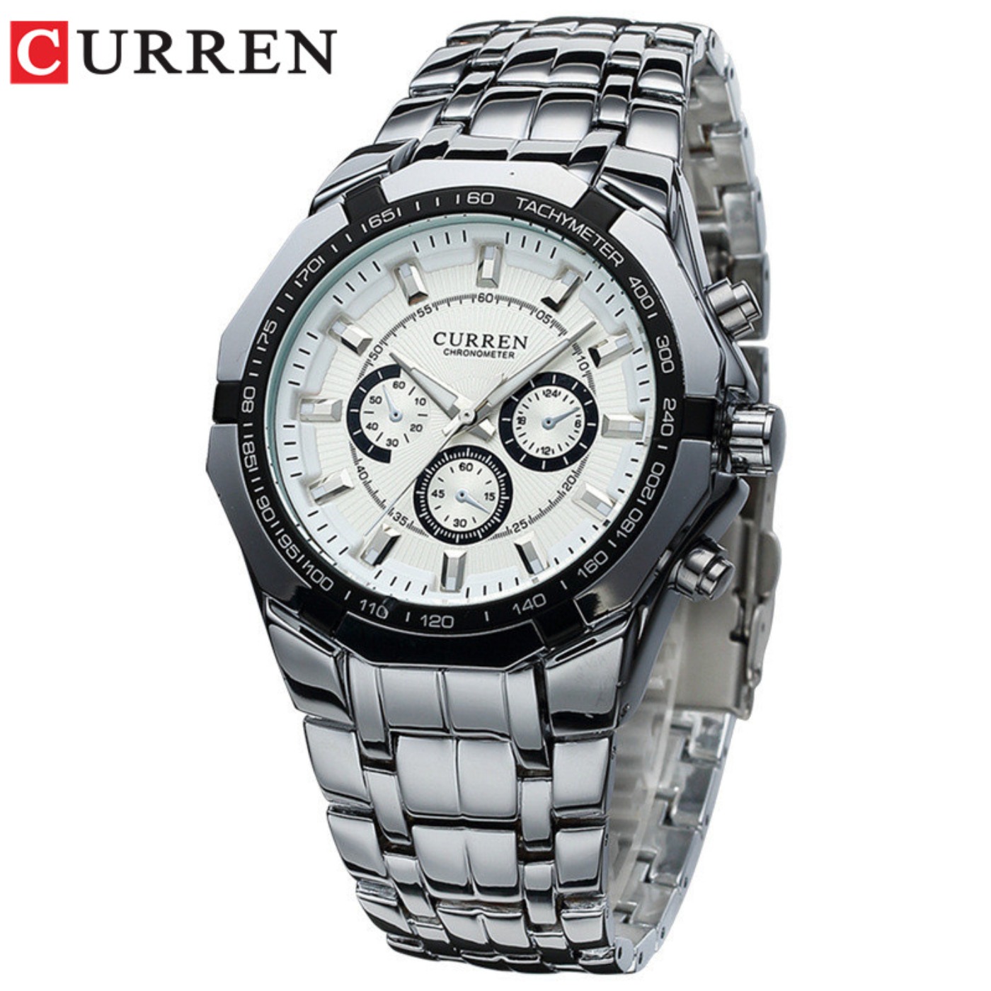 CURREN Jam Tangan Pria Olahrag - Luxury Watch Men ulasan dan harga