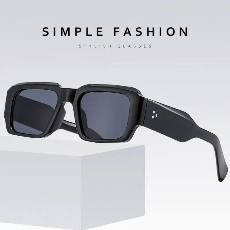 Kacamata Hitam Persegi Baru, M - Designer Sunglasses ulasan dan harga