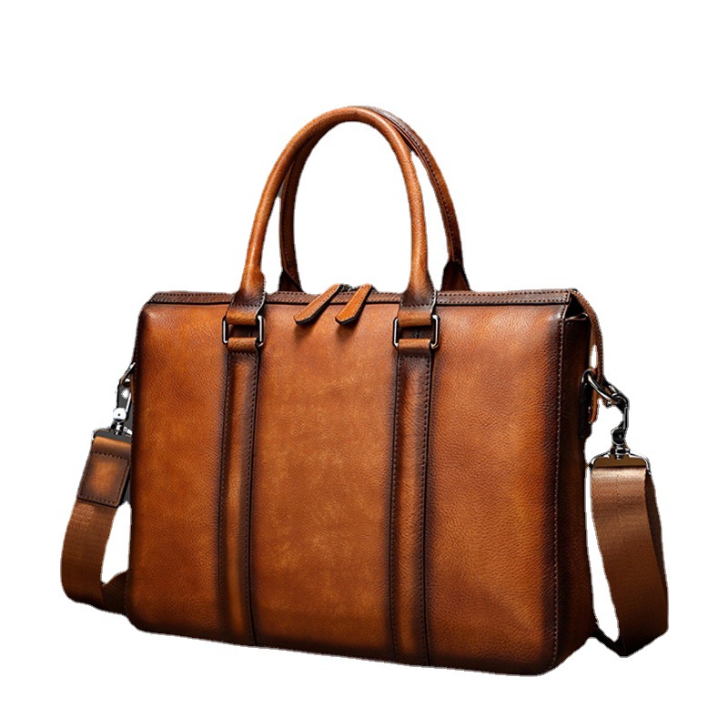 Tas Kerja Kulit Asli YETTIES | - Leather Briefcase ulasan dan harga