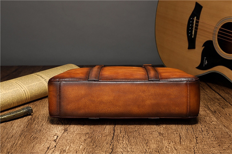 Tas Kerja Kulit Asli YETTIES | - Leather Briefcase ulasan dan harga