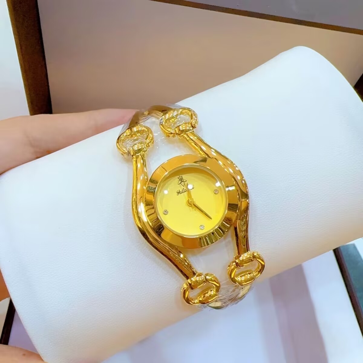 Jam Tangan Berlapis Emas 24K D - Gold Plated Jewelry ulasan dan harga