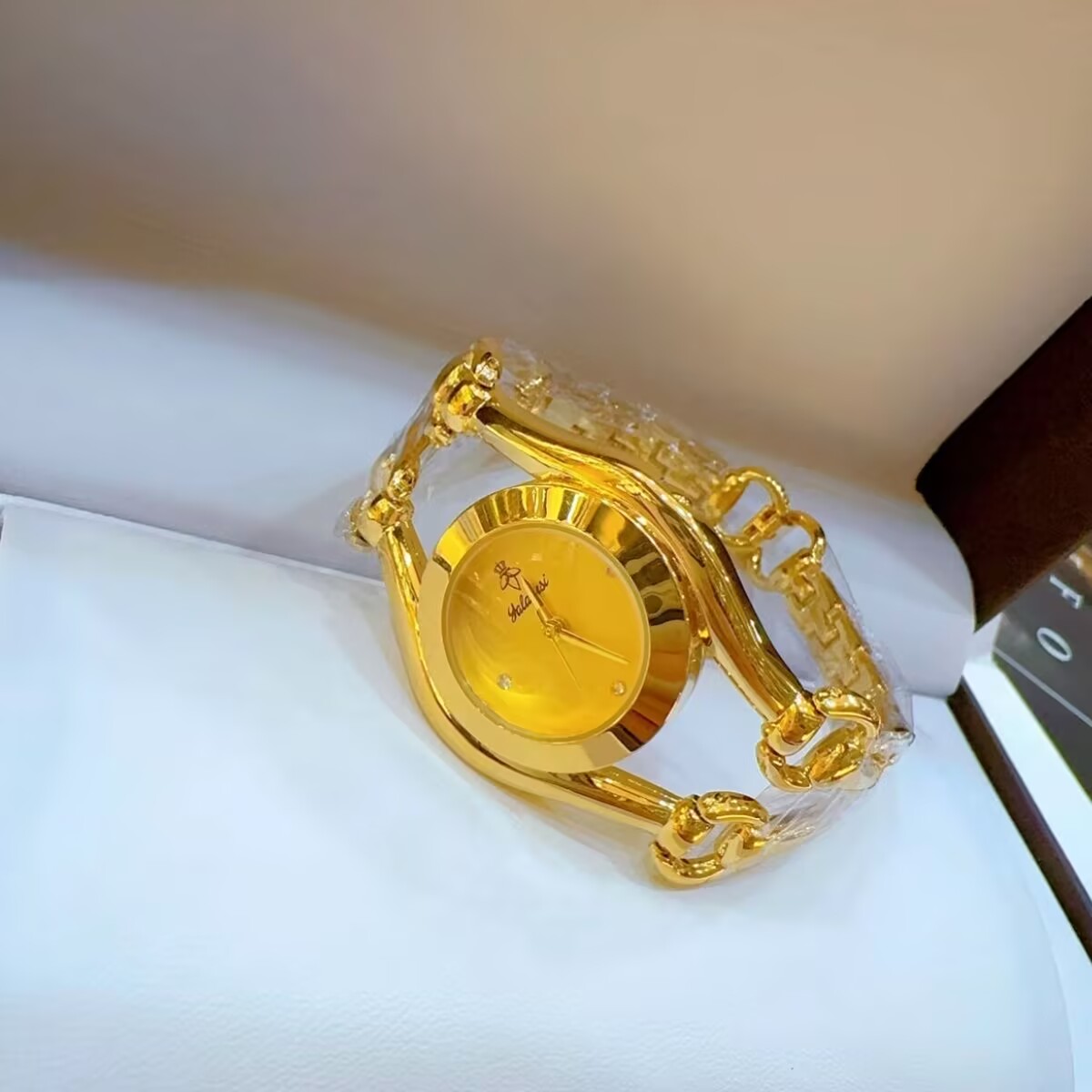 Jam Tangan Berlapis Emas 24K D - Gold Plated Jewelry ulasan dan harga