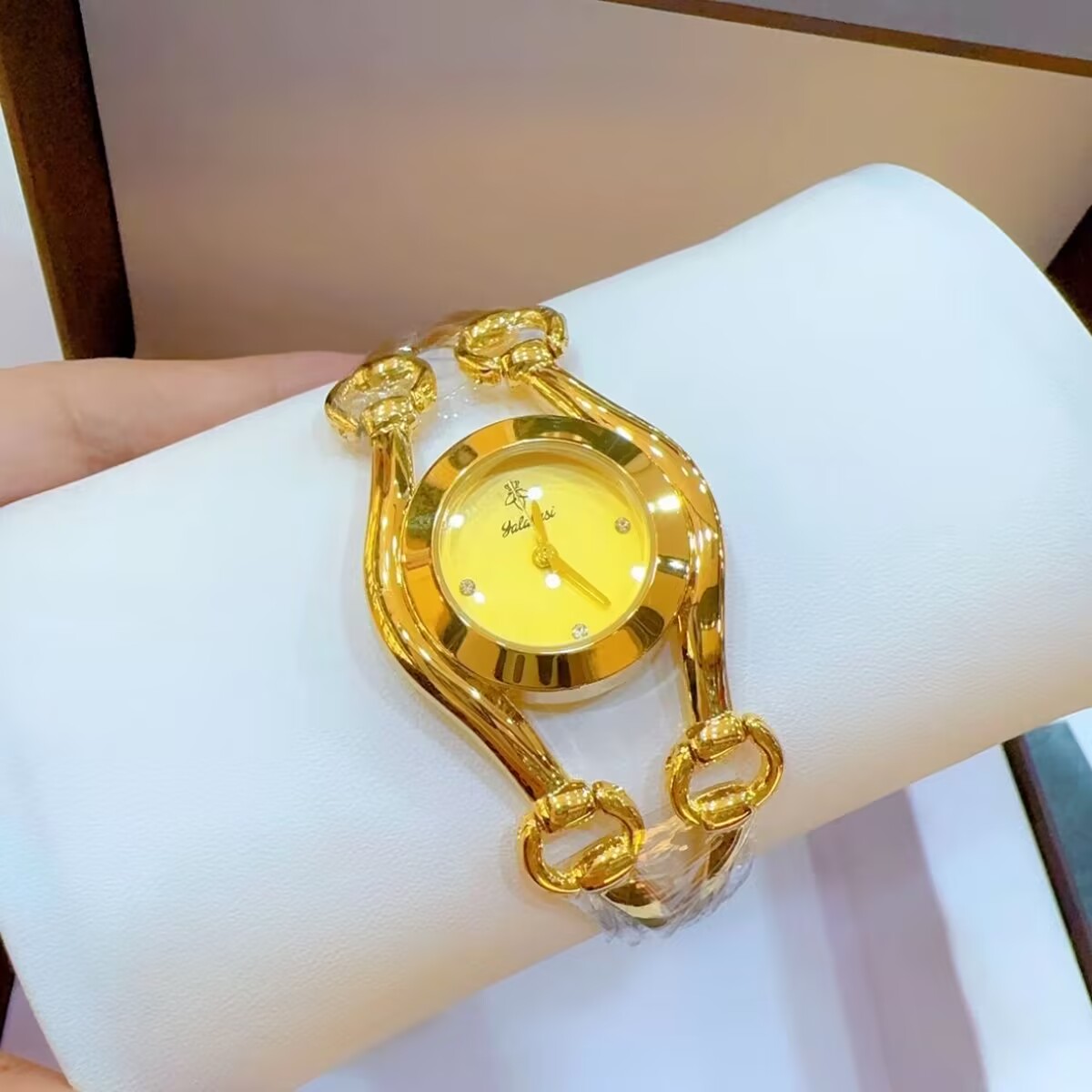 Jam Tangan Berlapis Emas 24K D - Gold Plated Jewelry ulasan dan harga
