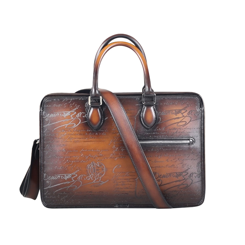 DIMY 2025 Tas Bisnis Baru Pria - Leather Briefcase ulasan dan harga