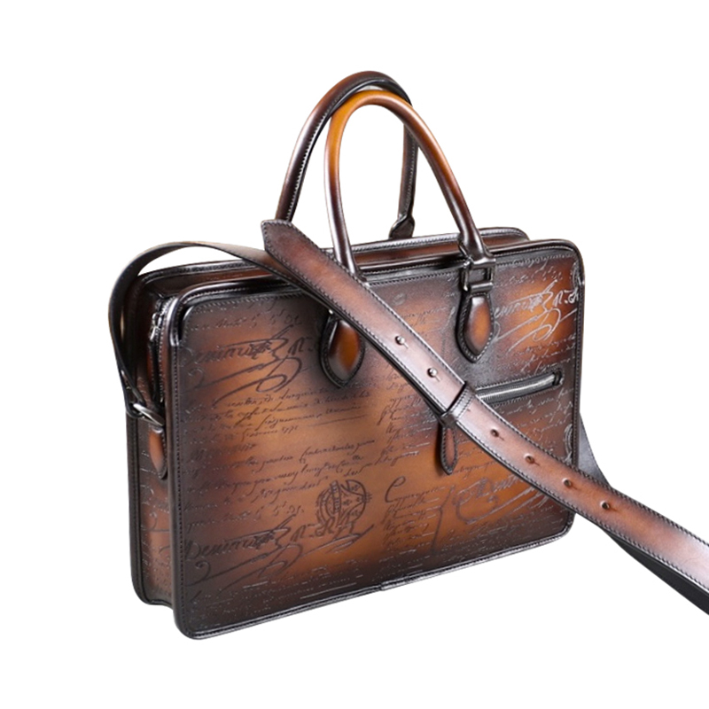 DIMY 2025 Tas Bisnis Baru Pria - Leather Briefcase ulasan dan harga