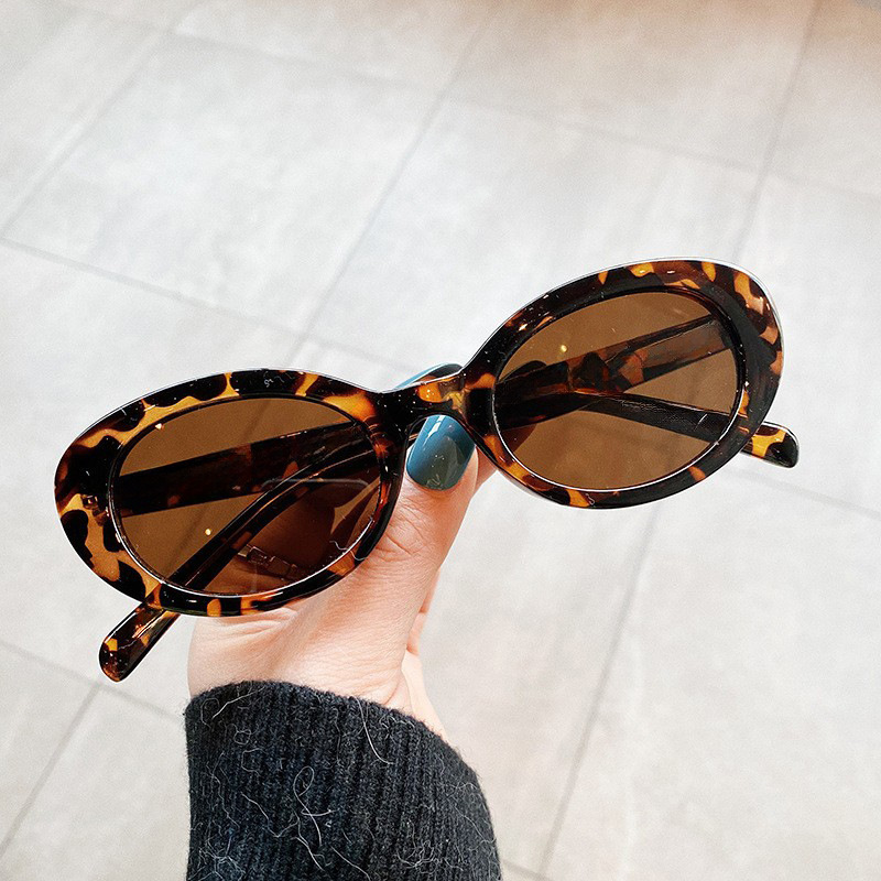 Kacamata Hitam Oval Kecil Vint - Designer Sunglasses ulasan dan harga