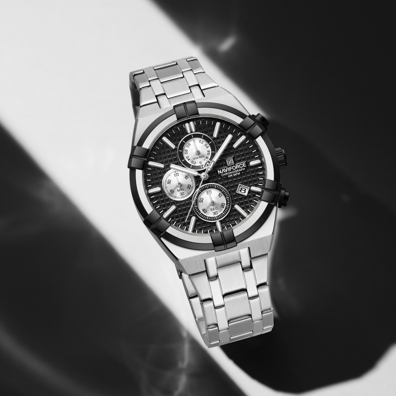NAVIFORCE Jam Tangan Chronogra - Luxury Watch Men ulasan dan harga
