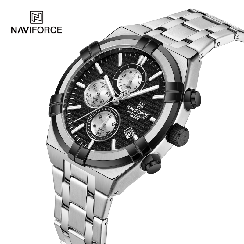 NAVIFORCE Jam Tangan Chronogra - Luxury Watch Men ulasan dan harga