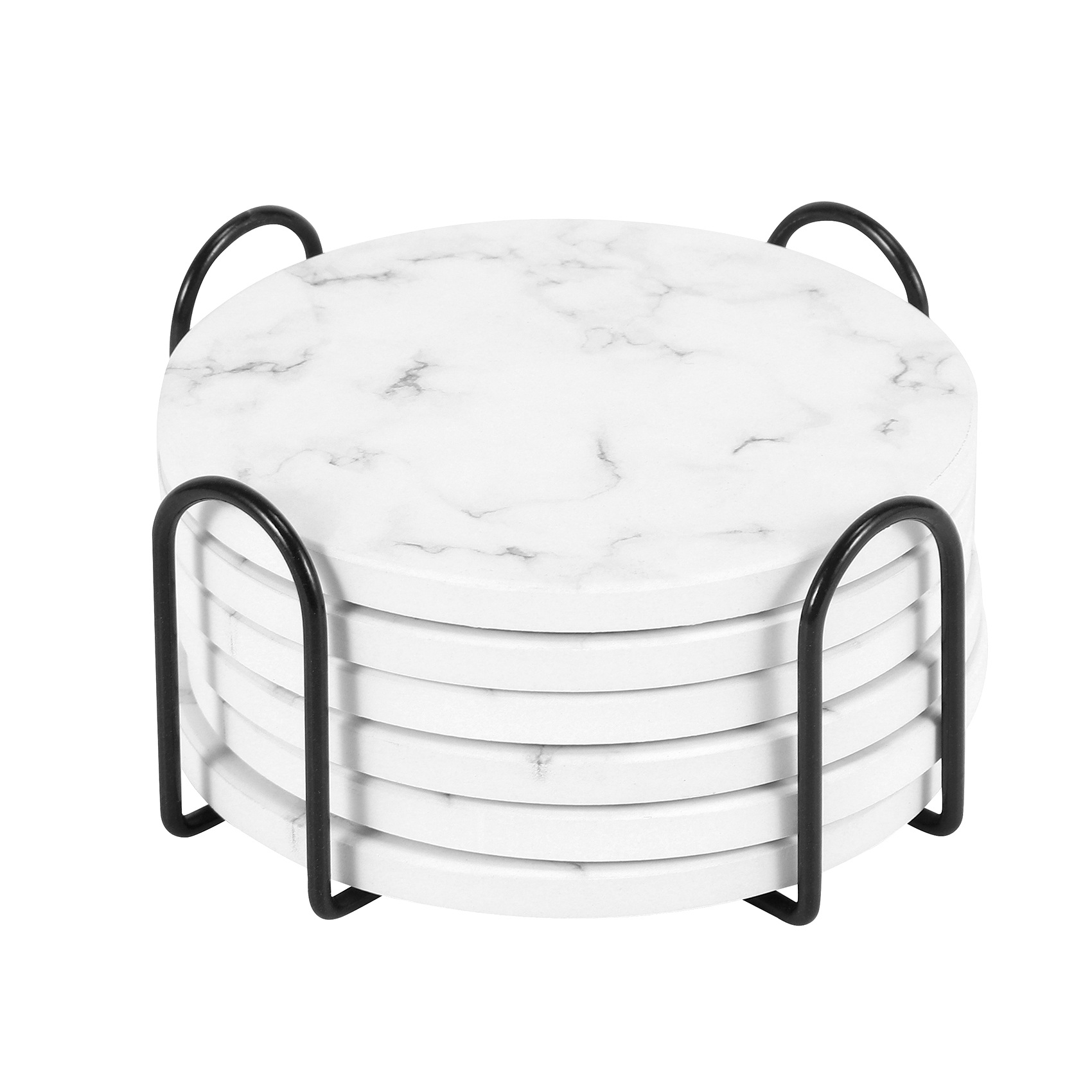 ABAH-Tatakan Gelas Penyerap Un - Marble Coaster Set ulasan dan harga