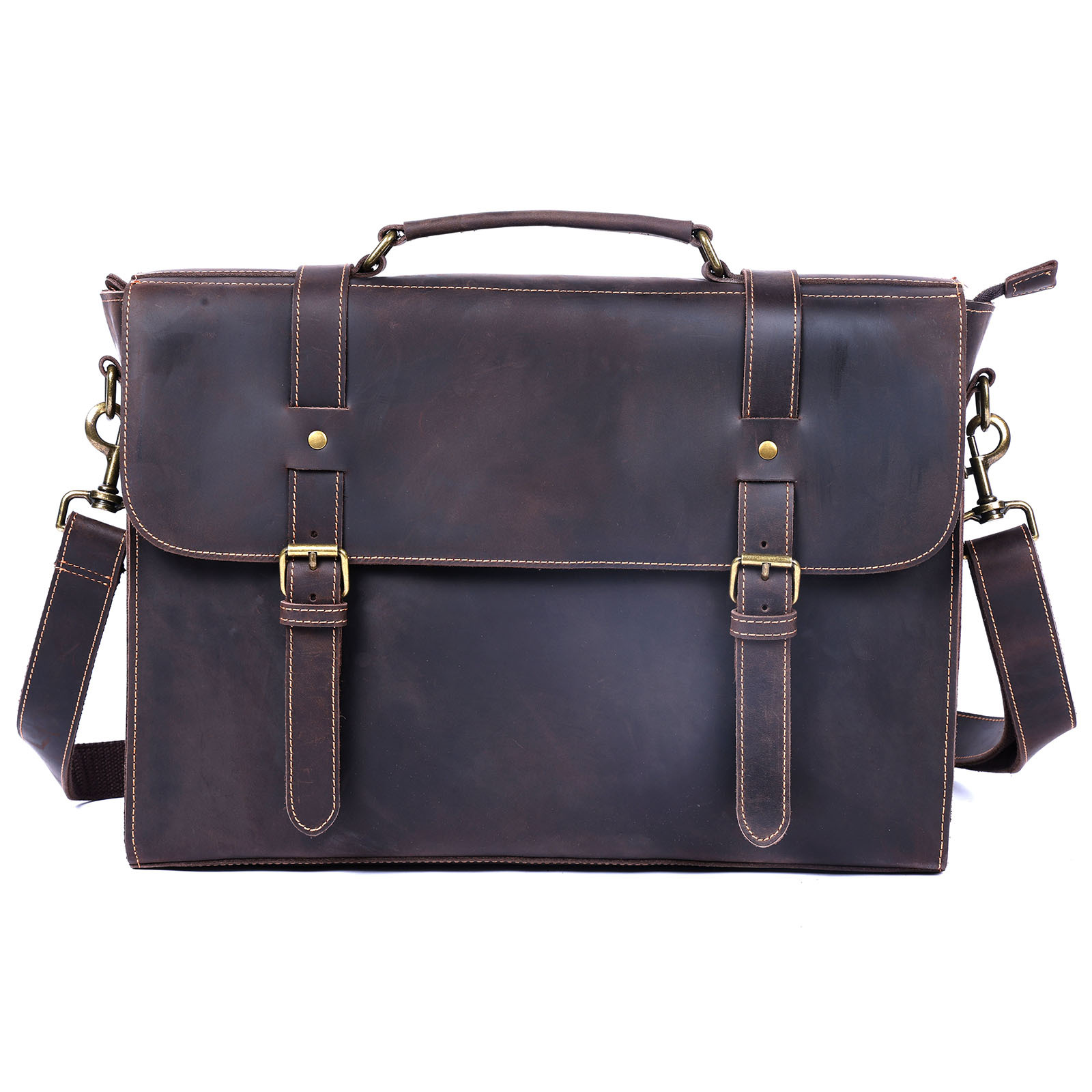 Tas tangan pria kulit asli mew - Leather Briefcase ulasan dan harga