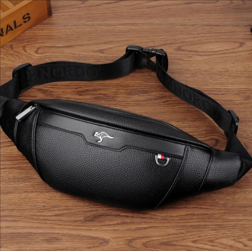 Tas Pinggang Kulit Bisnis Mult - Leather Wallet Men ulasan dan harga