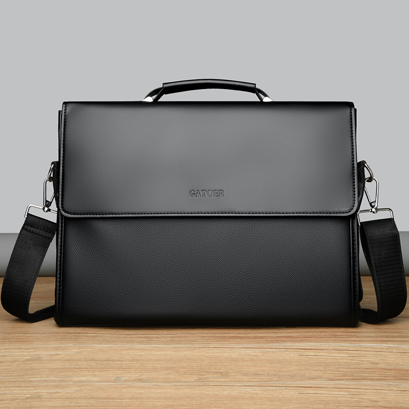 Tas Selempang Bisnis Kasual Pr - Leather Briefcase ulasan dan harga