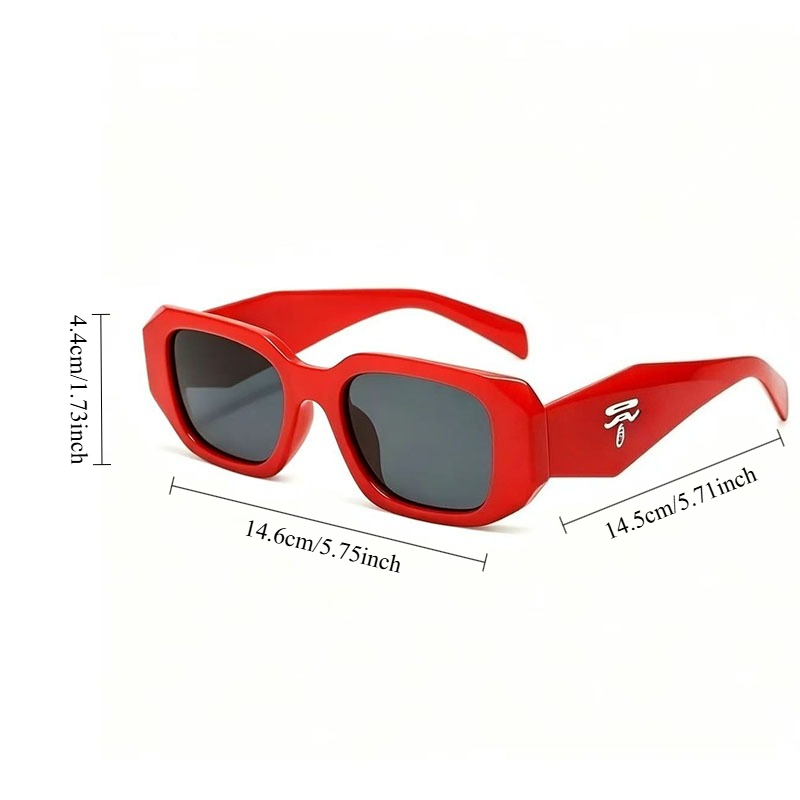 Kacamata hitam persegi klasik  - Designer Sunglasses ulasan dan harga