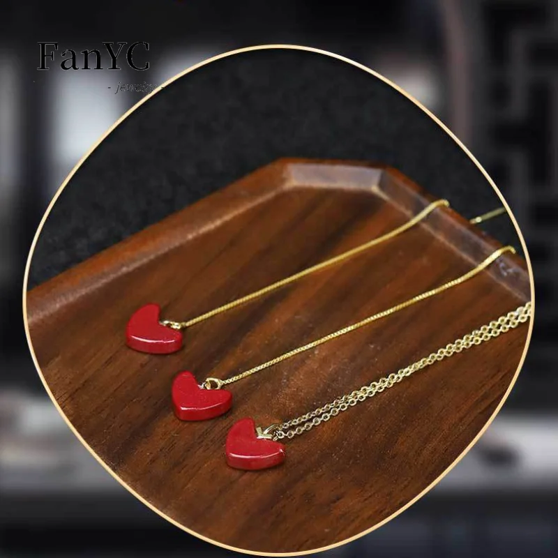 Kalung Anting hati cinta Cinna - Luxury Gift Set ulasan dan harga