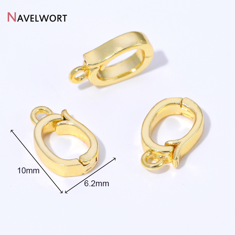Penutup Kalung Berengsel Logam - Gold Plated Jewelry ulasan dan harga