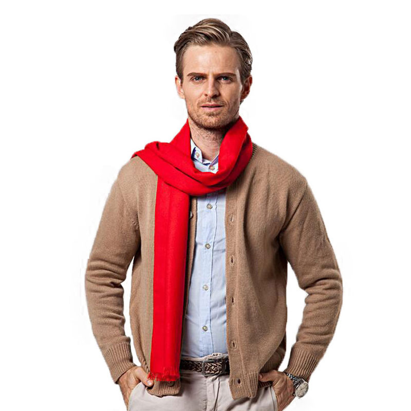 Syal pria warna polos, syal me - Cashmere Scarf ulasan dan harga