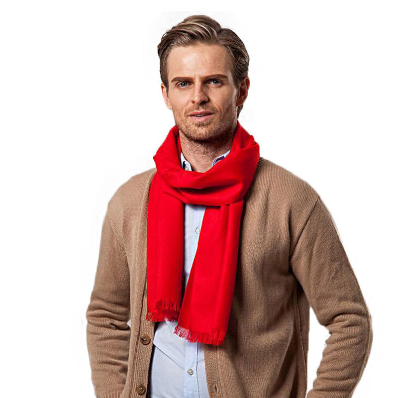 Syal pria warna polos, syal me - Cashmere Scarf ulasan dan harga