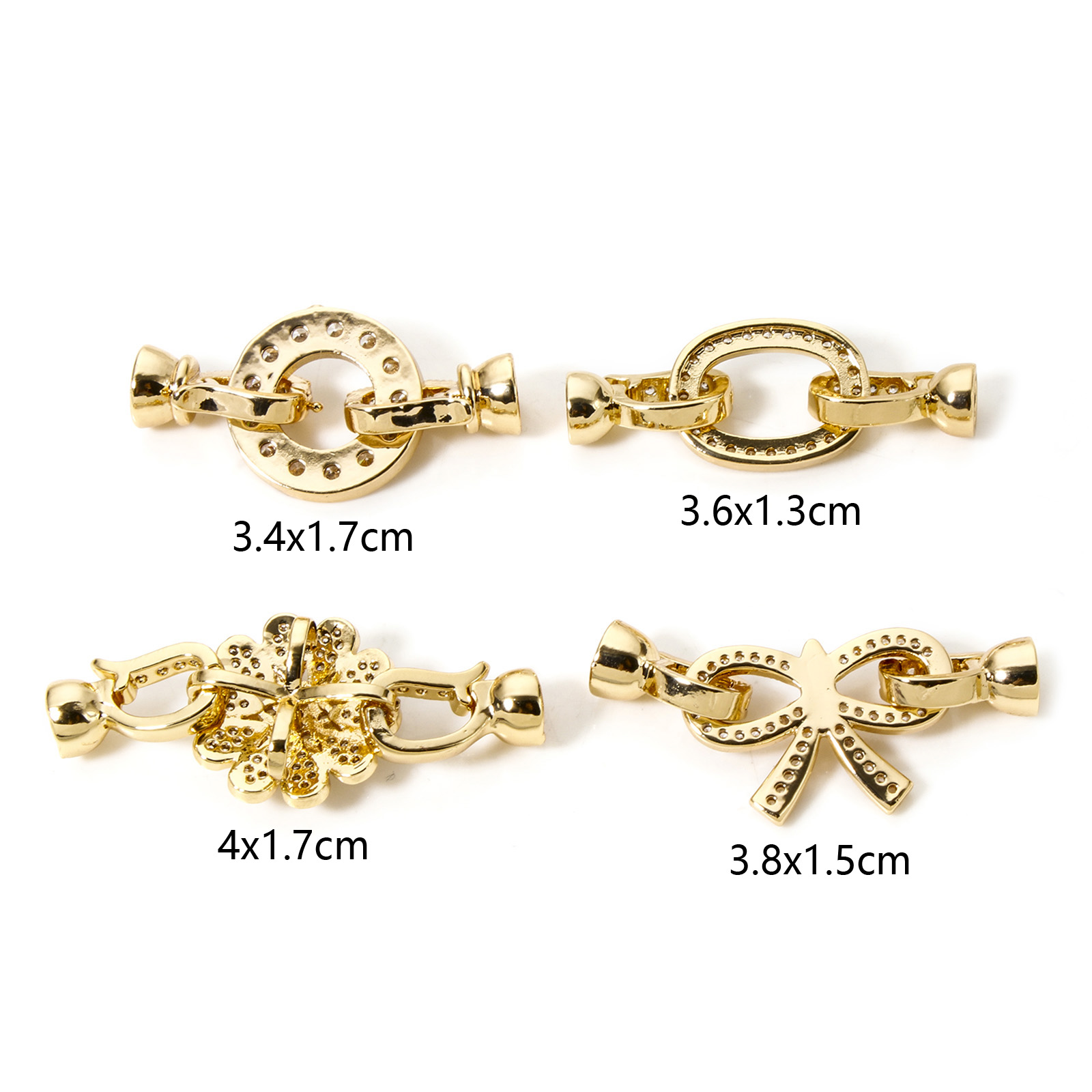 1 buah kuningan lipat di atas  - Gold Plated Jewelry ulasan dan harga