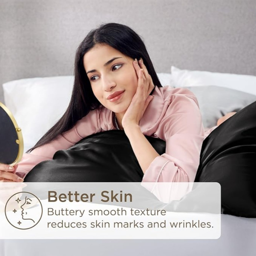 1 Buah Sarung Bantal Sutra Hal - Silk Pillowcase ulasan dan harga