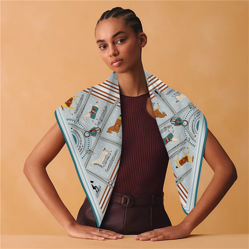 Selendang Sutra Kasmir Bermoti - Cashmere Scarf ulasan dan harga