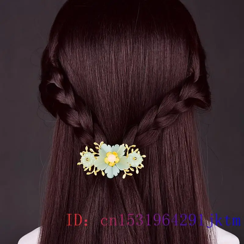 Jepit rambut desainer bunga gi - Gold Plated Jewelry ulasan dan harga