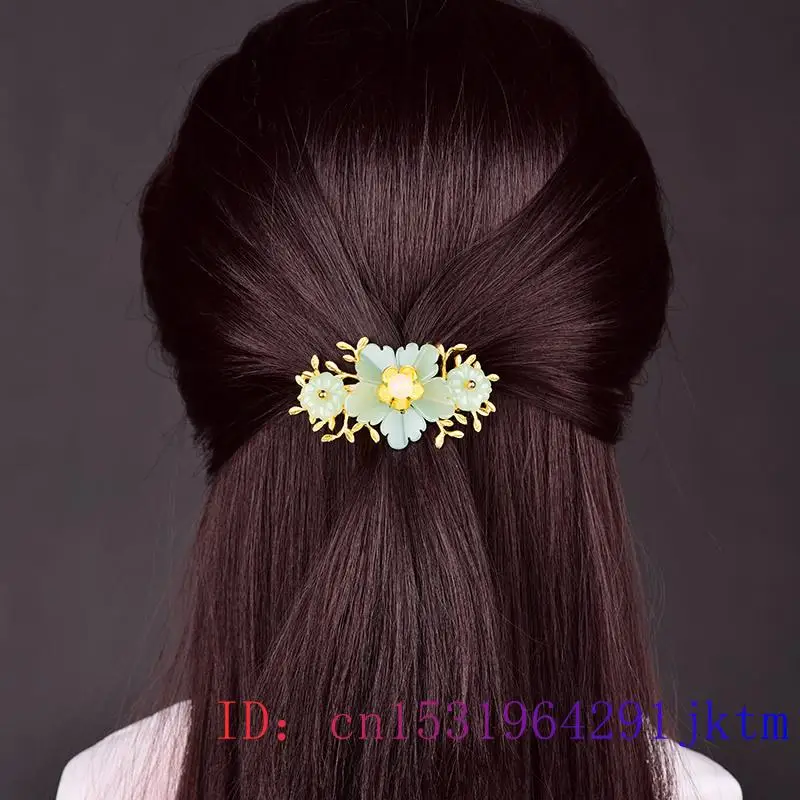 Jepit rambut desainer bunga gi - Gold Plated Jewelry ulasan dan harga