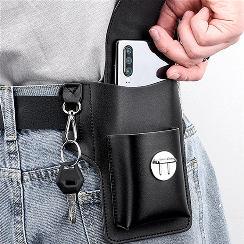 Tas Sabuk Ponsel untuk Pria, K - Leather Wallet Men ulasan dan harga