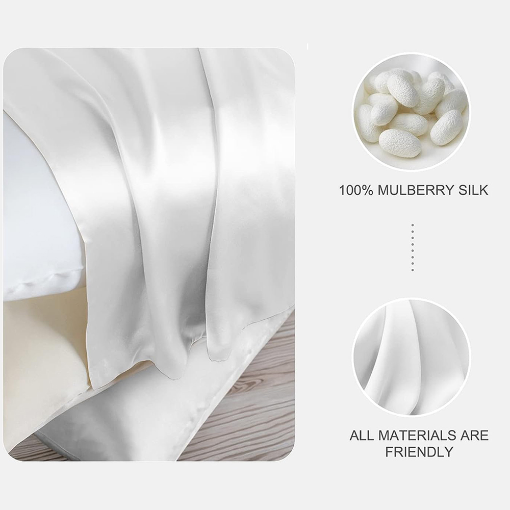6A 30MM 100% Sarung Bantal Sut - Silk Pillowcase ulasan dan harga