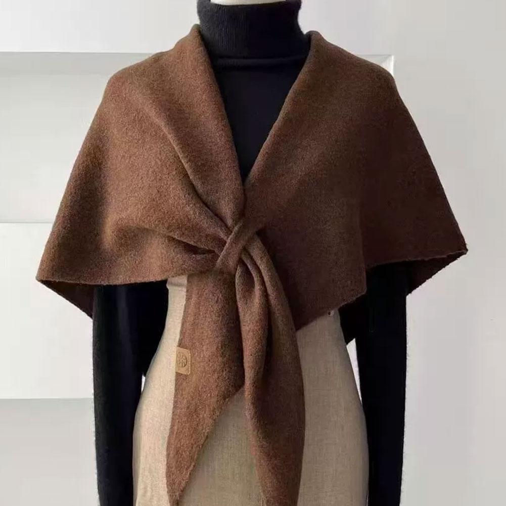 Selendang Segitiga Rajut Wol C - Cashmere Scarf ulasan dan harga