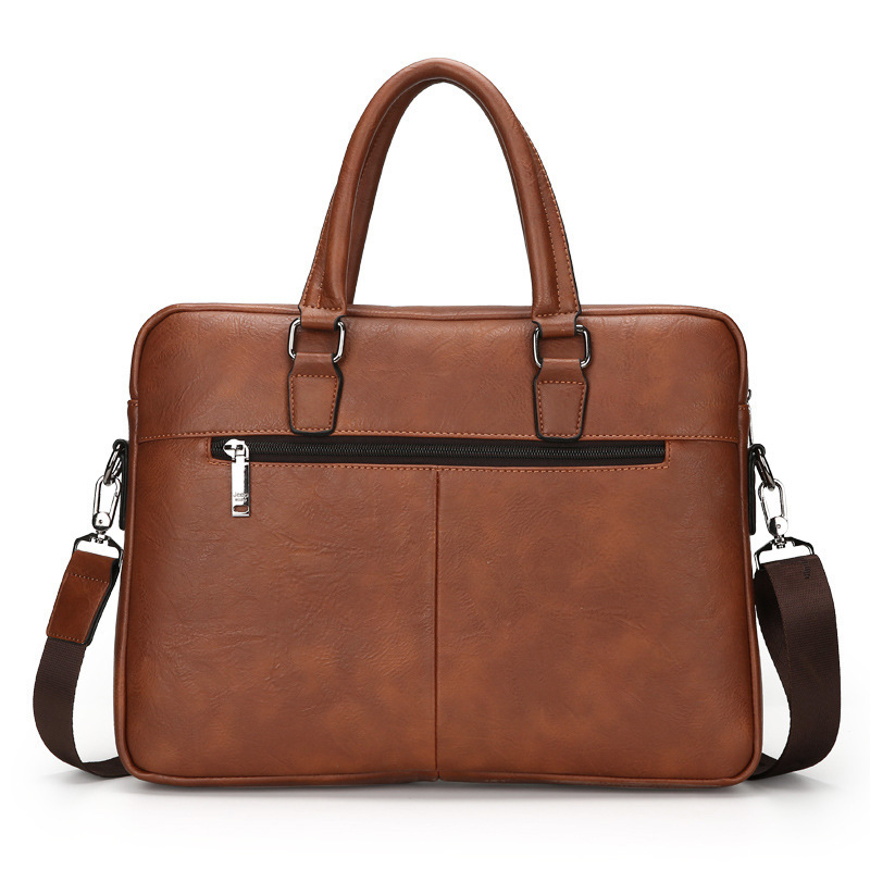 CFUN YA Tas Tangan Pria Baru 1 - Leather Briefcase ulasan dan harga