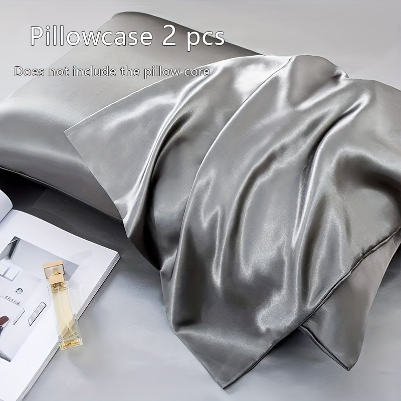 Set Sarung Bantal Satin 2 Buah - Silk Pillowcase ulasan dan harga