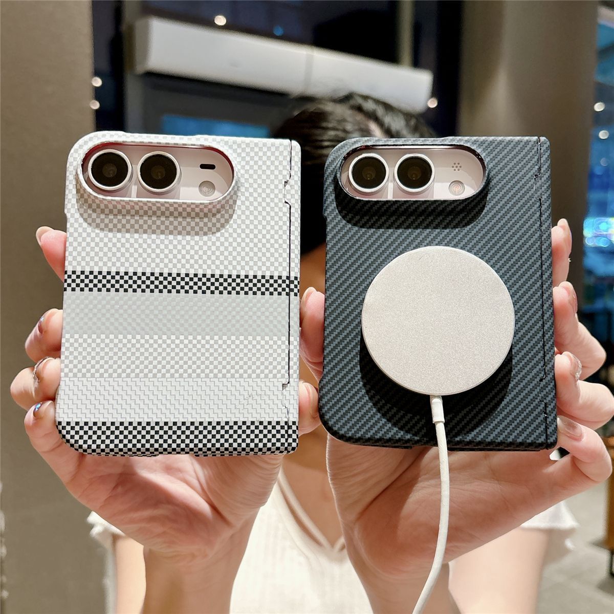 Casing Magnetik Bertekstur Ser - Premium Cigar Case ulasan dan harga