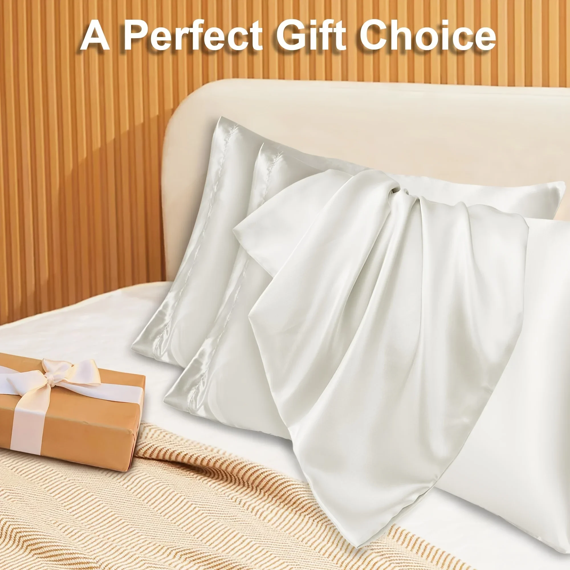2 Buah Sarung Bantal Amplop Sa - Silk Pillowcase ulasan dan harga